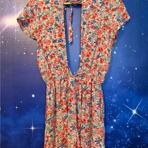 American Eagle Outfitters Floral Romper